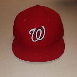 Men's fitted Wahington Nationals baseball hat